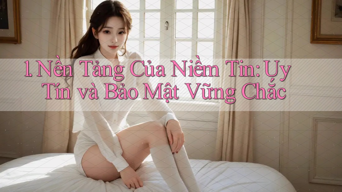 1. Nền Tảng Của Niềm Tin: Uy Tín và Bảo Mật Vững Chắc