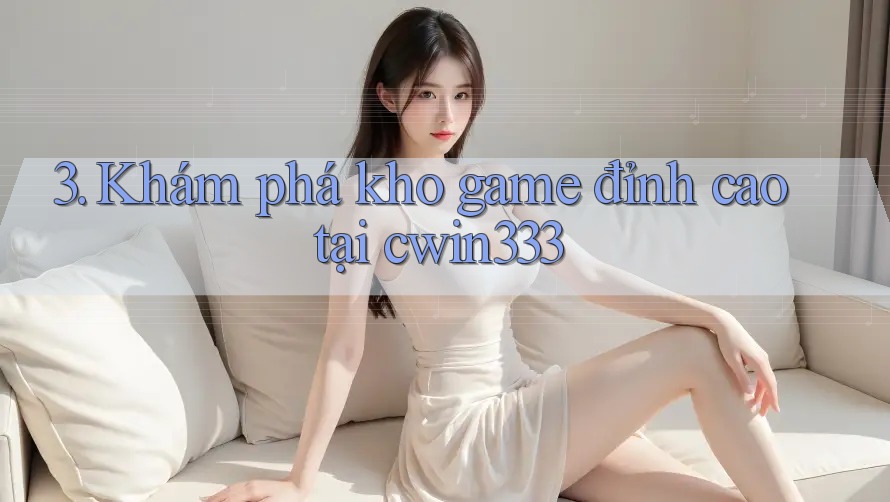 3. Khám phá kho game đỉnh cao tại cwin333