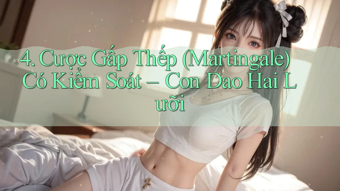 4. Cược Gấp Thếp (Martingale) Có Kiểm Soát – Con Dao Hai Lưỡi