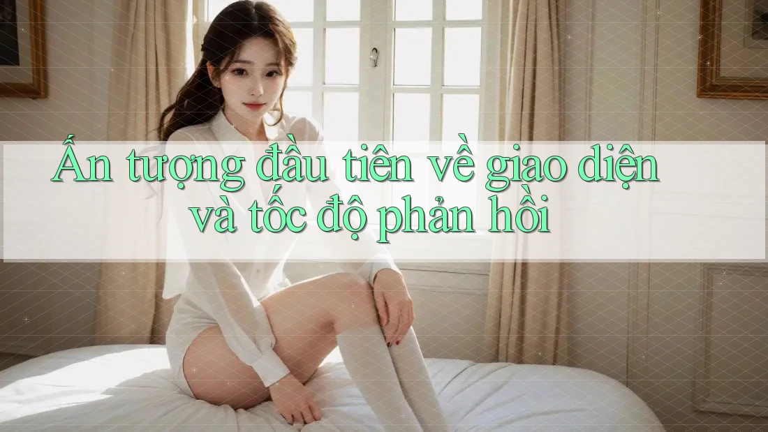 Ấn tượng đầu tiên về giao diện và tốc độ phản hồi