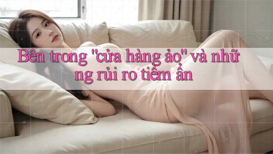 Bên trong “cửa hàng ảo” và những rủi ro tiềm ẩn Bên trong “cửa hàng ảo” và những rủi ro tiềm ẩn