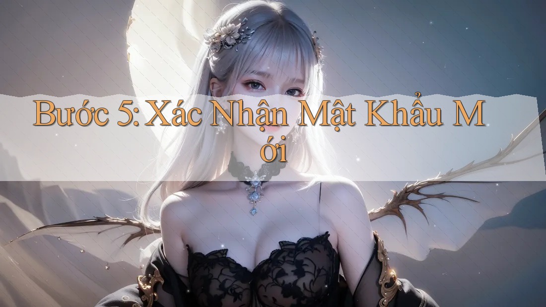 Bước 5: Xác Nhận Mật Khẩu Mới