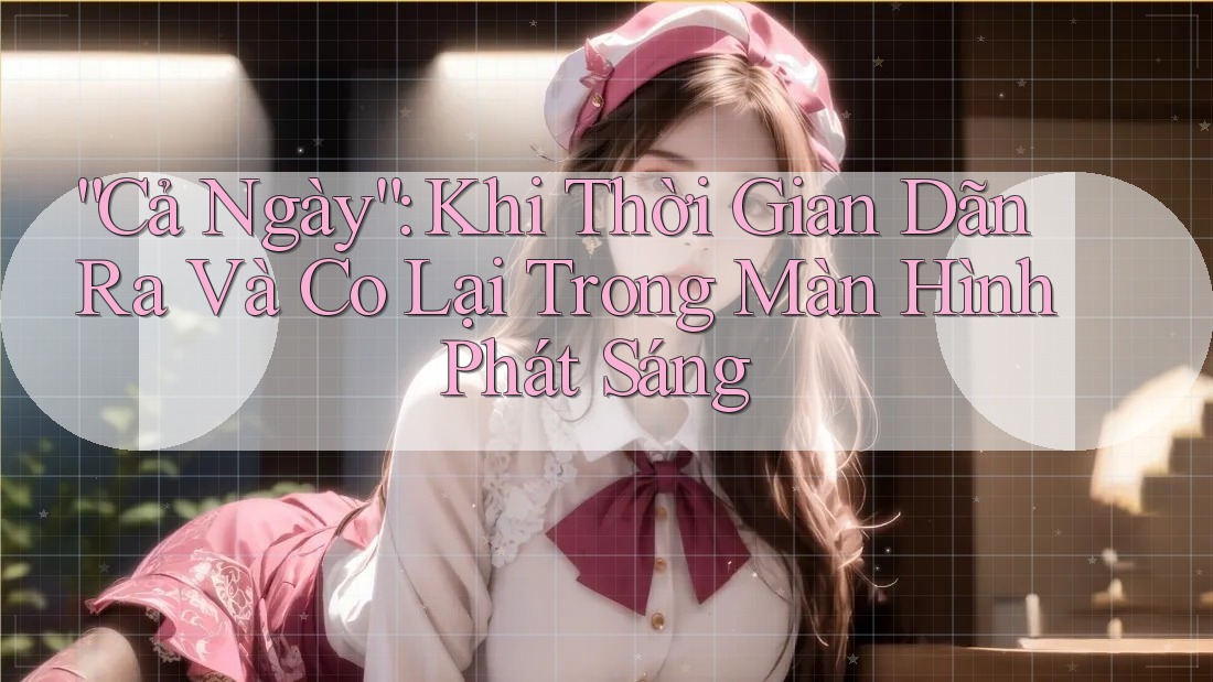 “Cả Ngày”: Khi Thời Gian Dãn Ra Và Co Lại Trong Màn Hình Phát Sáng “Cả Ngày”: Khi Thời Gian Dãn Ra Và Co Lại Trong Màn Hình Phát Sáng
