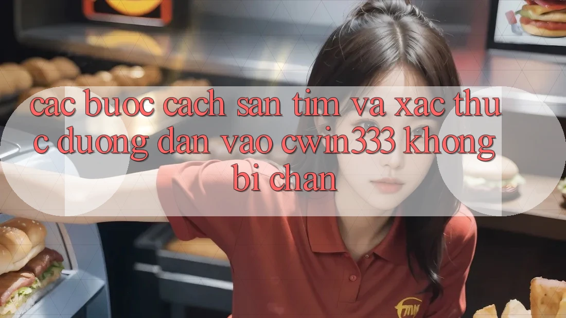 Các bước Cách Săn tìm Và Xác Thực Đường dẫn Vào cwin333 Không Bị Chặn