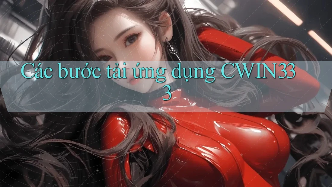 Các bước tải ứng dụng CWIN333