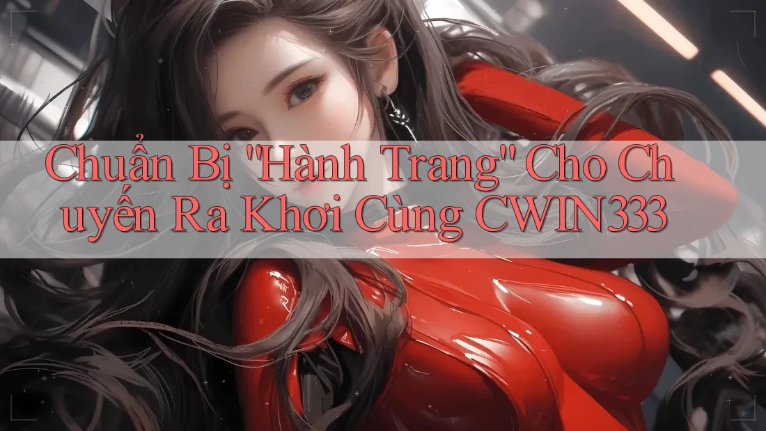 Chuẩn Bị “Hành Trang” Cho Chuyến Ra Khơi Cùng CWIN333 Chuẩn Bị “Hành Trang” Cho Chuyến Ra Khơi Cùng CWIN333
