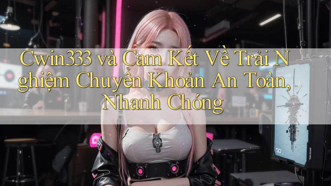 Cwin333 và Cam Kết Về Trải Nghiệm Chuyển Khoản An Toàn, Nhanh Chóng