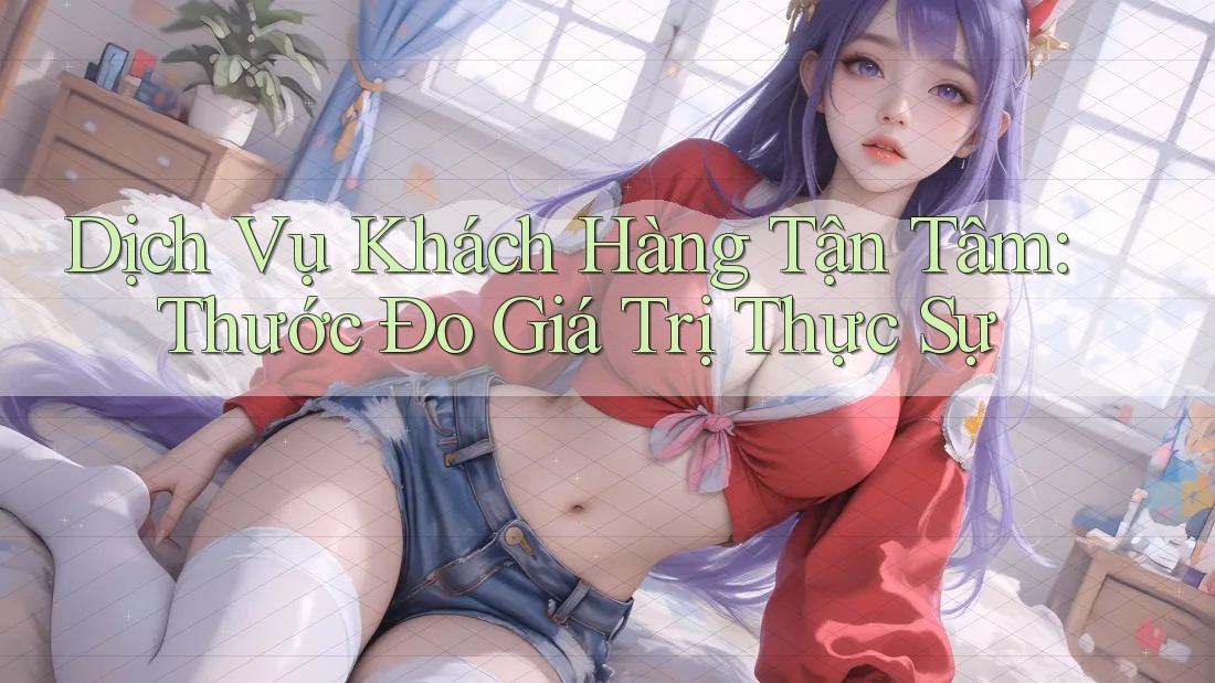 Dịch Vụ Khách Hàng Tận Tâm: Thước Đo Giá Trị Thực Sự