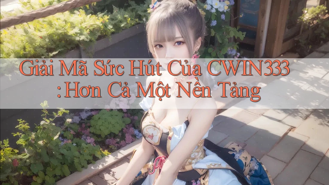 Giải Mã Sức Hút Của CWIN333: Hơn Cả Một Nền Tảng