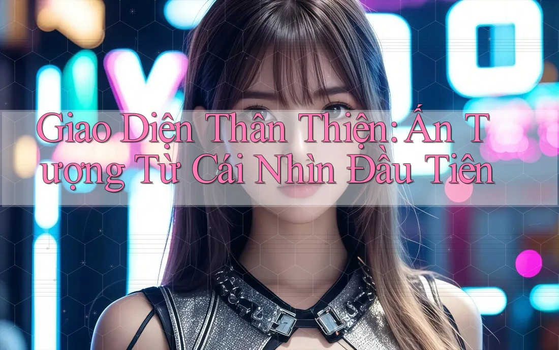 Giao Diện Thân Thiện: Ấn Tượng Từ Cái Nhìn Đầu Tiên