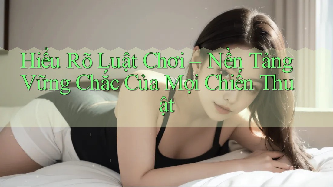 Hiểu Rõ Luật Chơi – Nền Tảng Vững Chắc Của Mọi Chiến Thuật
