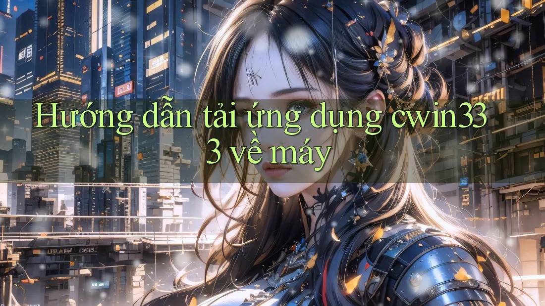 Hướng dẫn tải ứng dụng cwin333 về máy Hướng dẫn tải ứng dụng cwin333 về máy