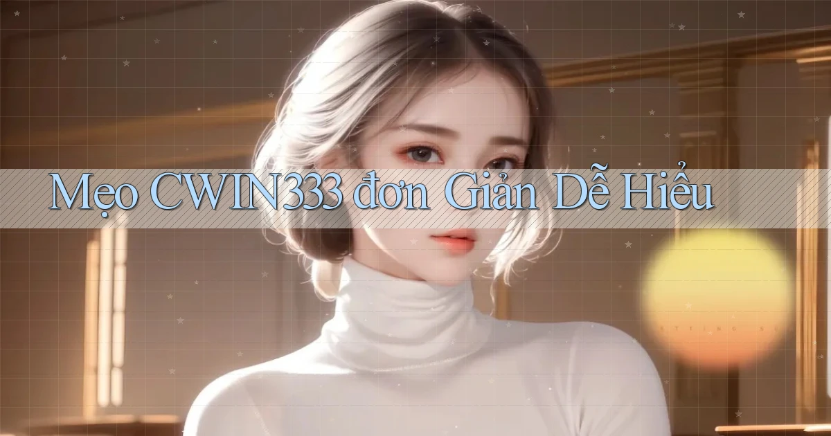 mẹo cwin333 đơn giản dễ hiểu