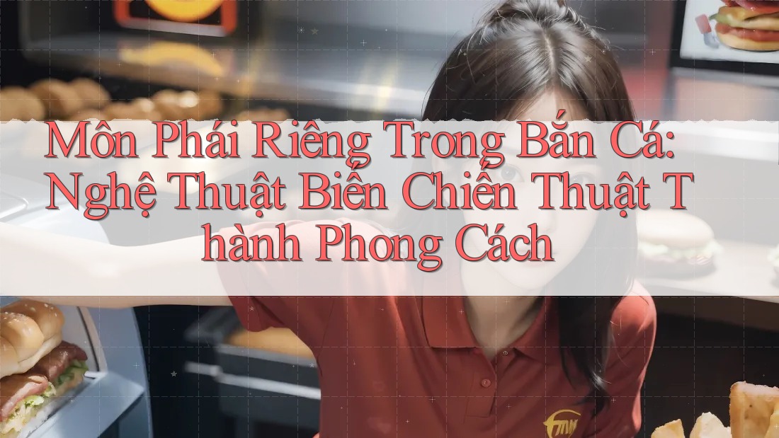 Môn Phái Riêng Trong Bắn Cá: Nghệ Thuật Biến Chiến Thuật Thành Phong Cách