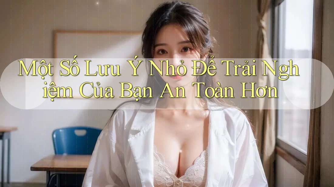 Một Số Lưu Ý Nhỏ Để Trải Nghiệm Của Bạn An Toàn Hơn