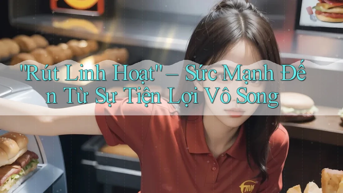 “Rút Linh Hoạt” – Sức Mạnh Đến Từ Sự Tiện Lợi Vô Song