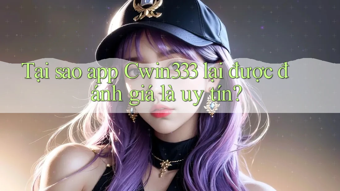 Tại sao app Cwin333 lại được đánh giá là uy tín?