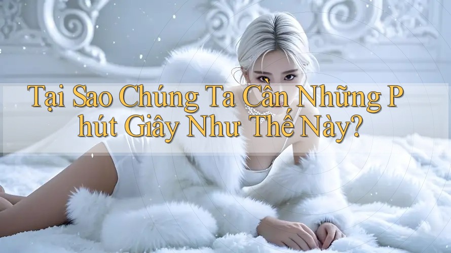 Tại Sao Chúng Ta Cần Những Phút Giây Như Thế Này?
