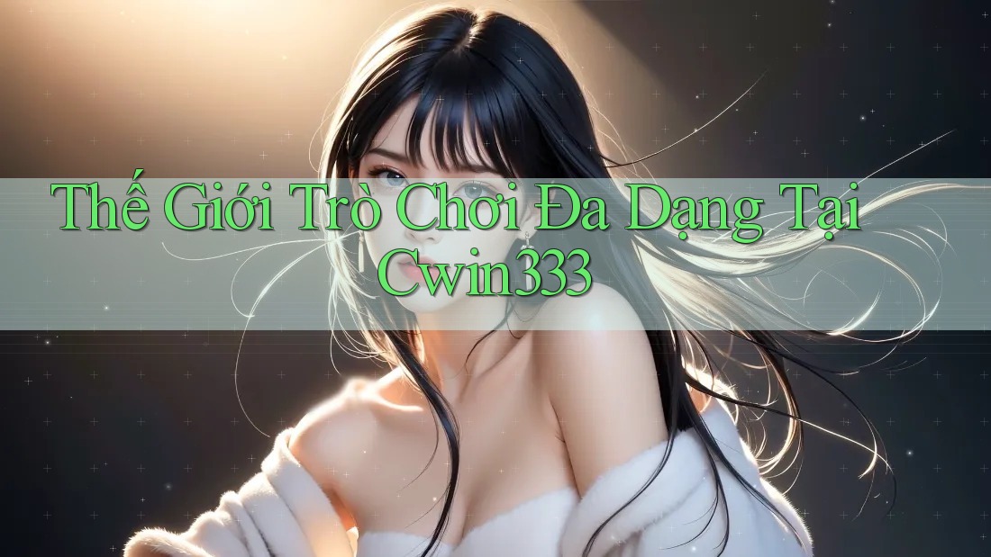 Thế Giới Trò Chơi Đa Dạng Tại Cwin333