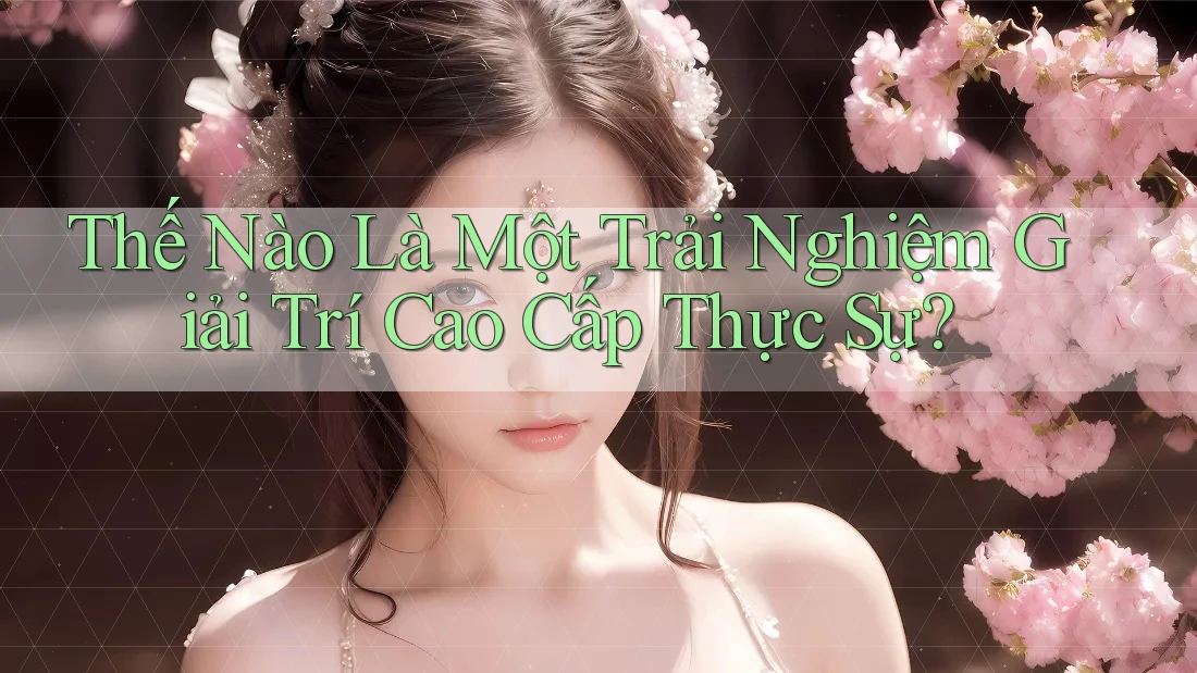 Thế Nào Là Một Trải Nghiệm Giải Trí Cao Cấp Thực Sự? Thế Nào Là Một Trải Nghiệm Giải Trí Cao Cấp Thực Sự?