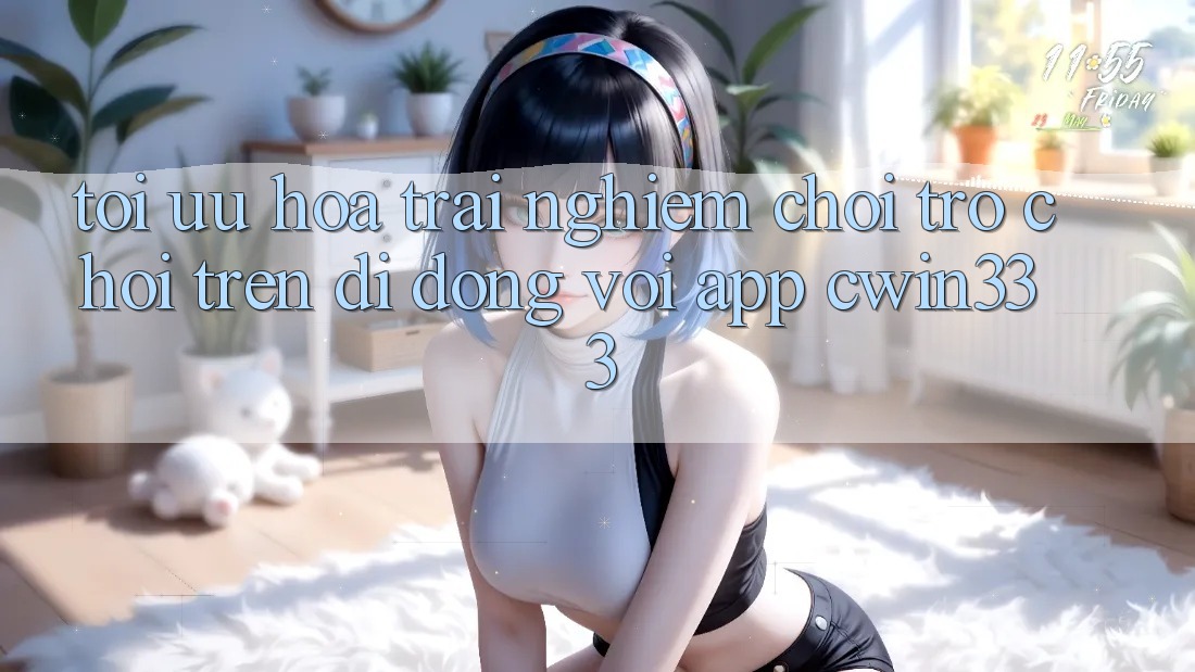Tối Ưu Hóa Trải Nghiệm Chơi Trò chơi Trên Di Động Với App cwin333 Tối Ưu Hóa Trải Nghiệm Chơi Trò chơi Trên Di Động Với App cwin333