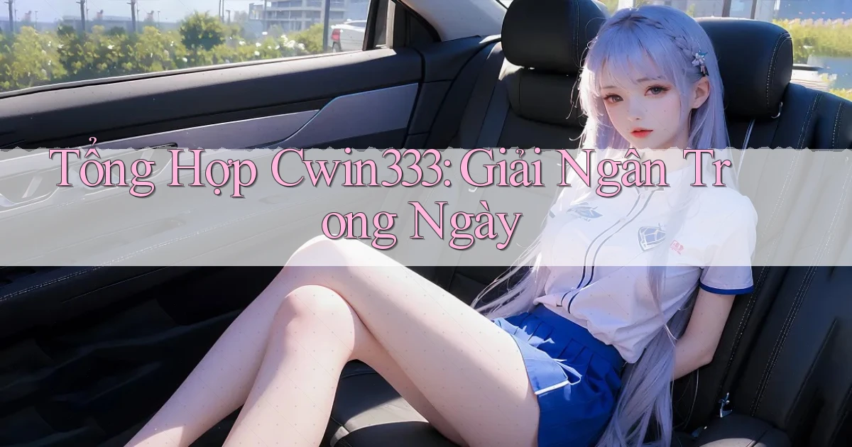 tổng hợp cwin333 giải ngân trong ngày