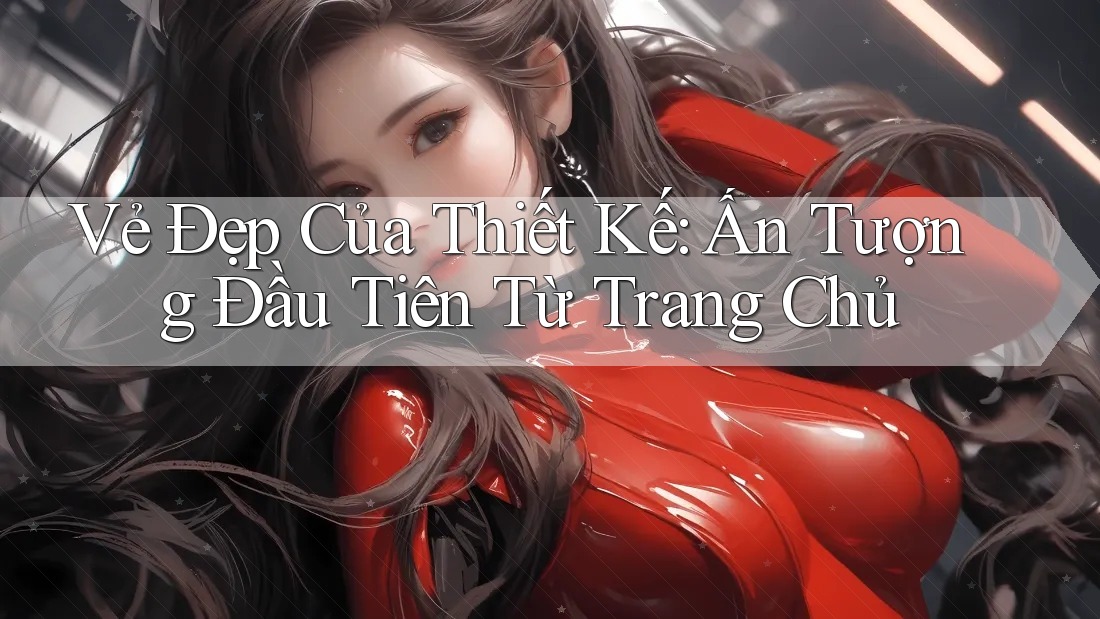 Vẻ Đẹp Của Thiết Kế: Ấn Tượng Đầu Tiên Từ Trang Chủ