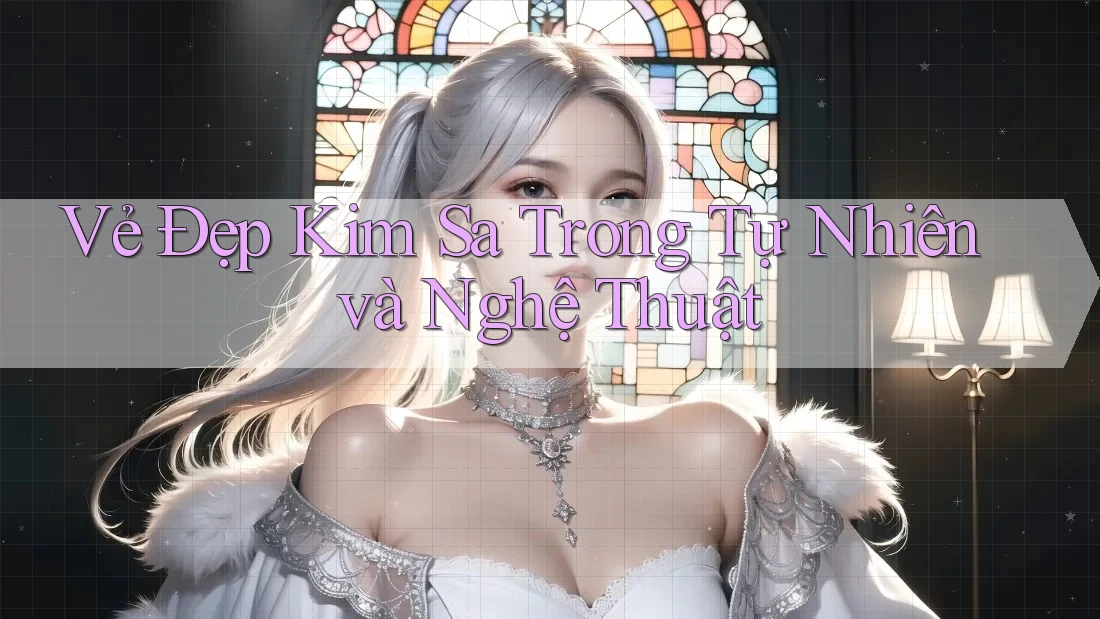 Vẻ Đẹp Kim Sa Trong Tự Nhiên và Nghệ Thuật