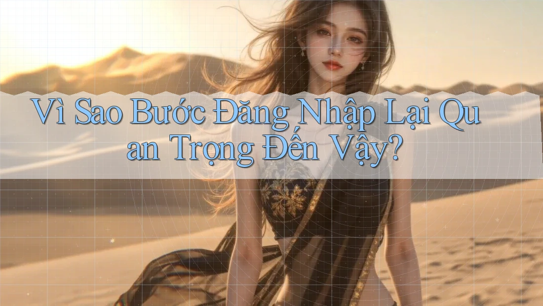 Vì Sao Bước Đăng Nhập Lại Quan Trọng Đến Vậy?