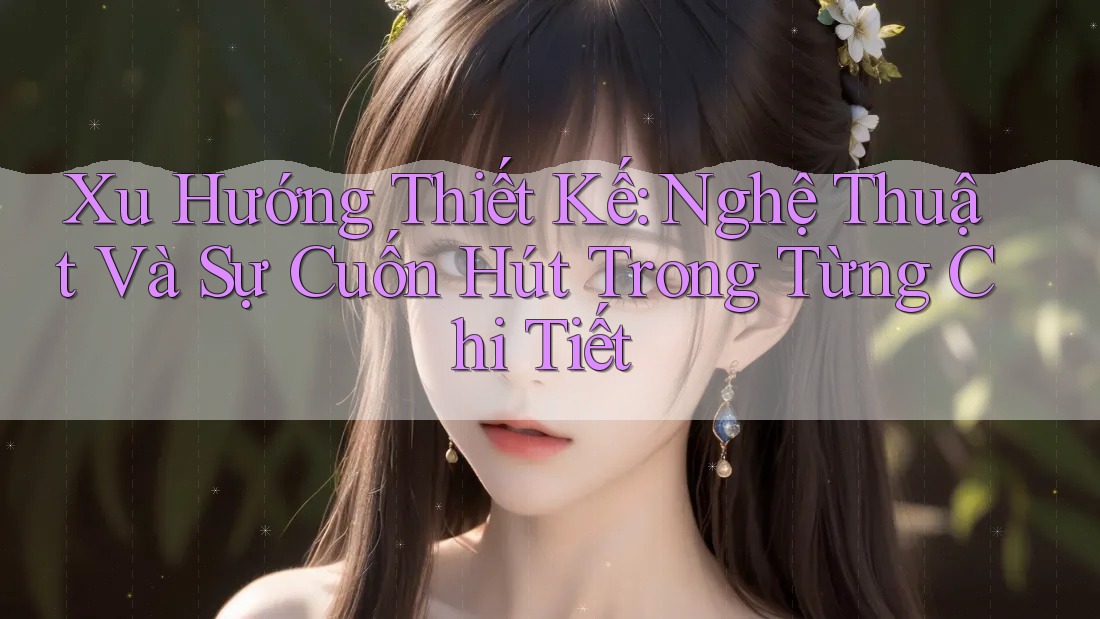 Xu Hướng Thiết Kế: Nghệ Thuật Và Sự Cuốn Hút Trong Từng Chi Tiết