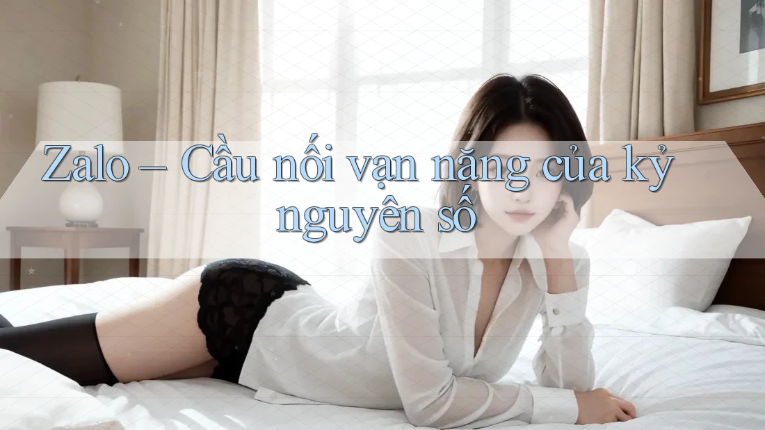 Zalo – Cầu nối vạn năng của kỷ nguyên số Zalo – Cầu nối vạn năng của kỷ nguyên số